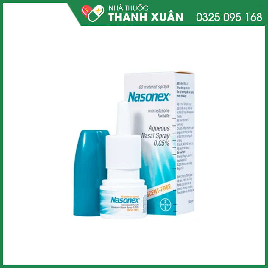 Nasonex thuốc điều trị viêm mũi dị ứng, viêm xoang, viêm mũi cấp